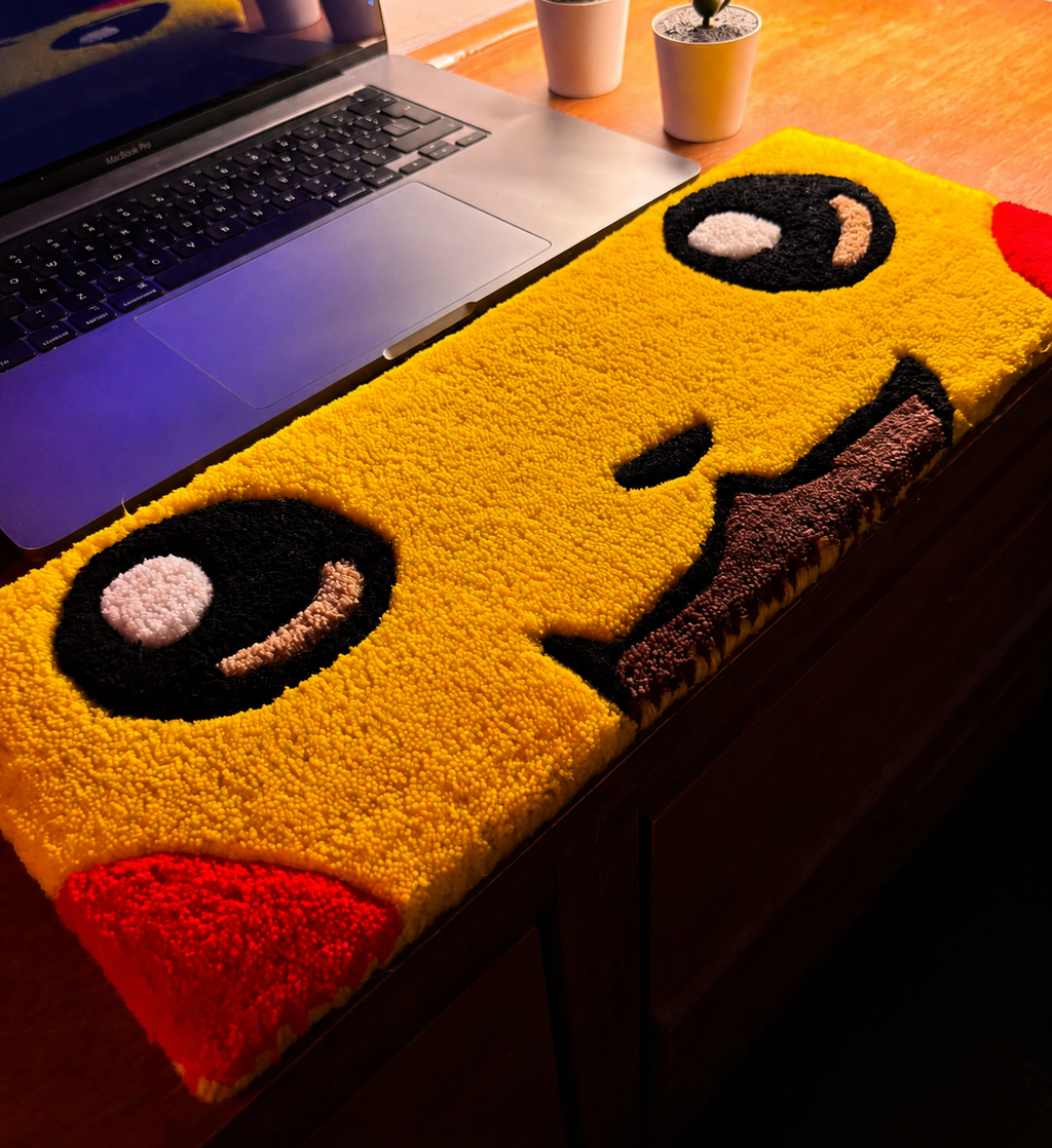 Pikachu desktop hand rest