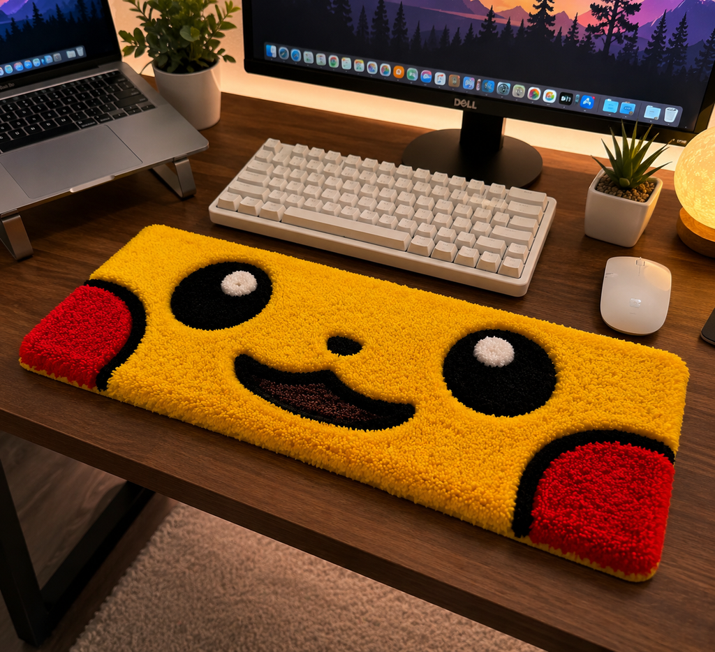 Pikachu desktop hand rest