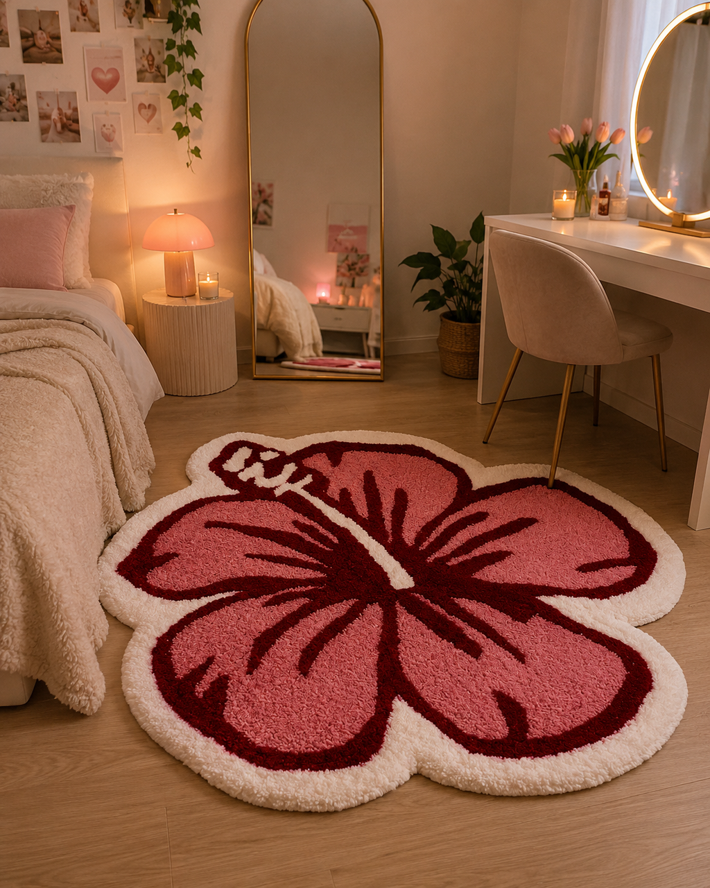 Pink hibiscus