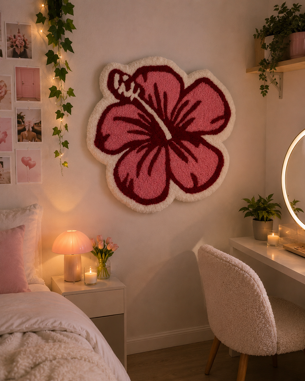Pink hibiscus